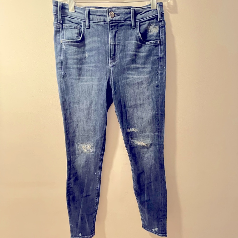 Skinny Distressed Jeans